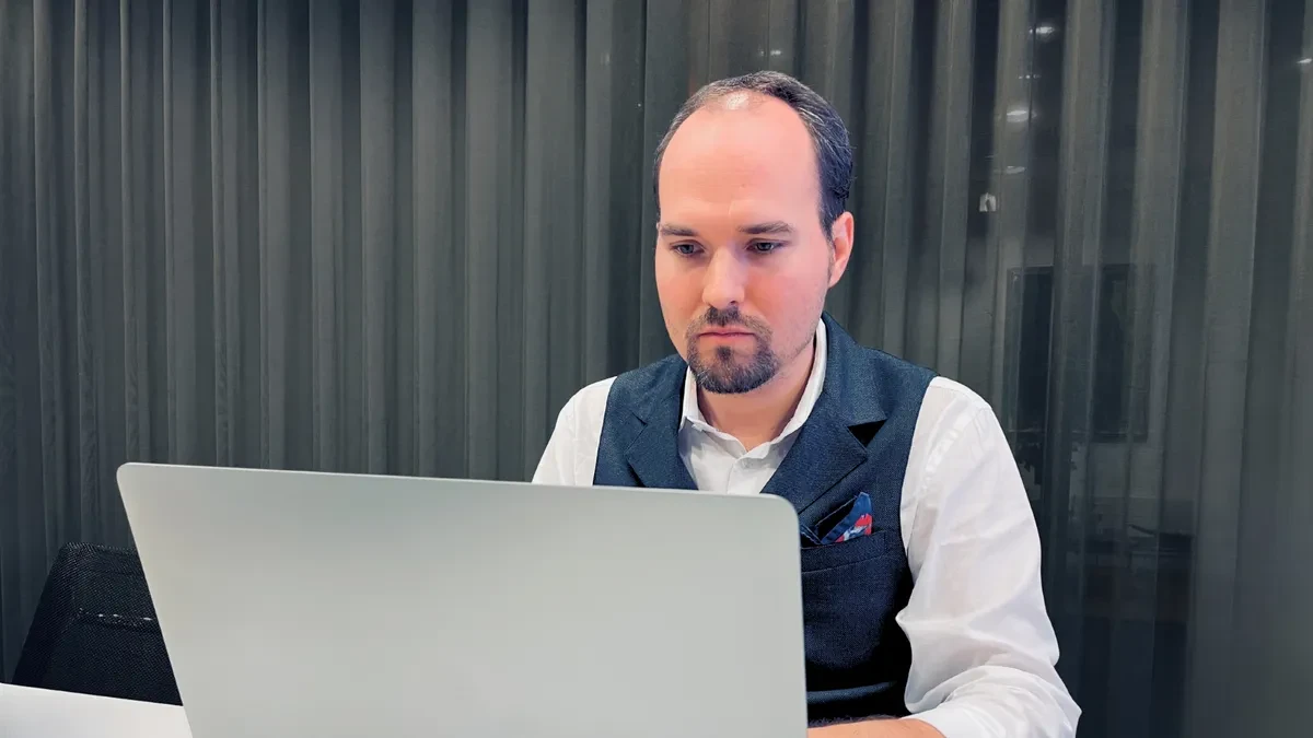 Analyse der ERP-Daten am Notebook